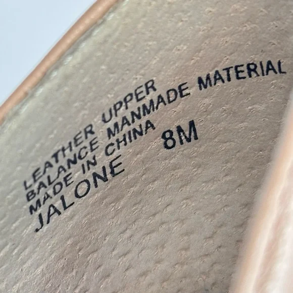 Levity Leather Black & Tan JALONE Pointed Toe Bow Heel 3.5” Pumps Coquette 8M - Picture 6 of 11